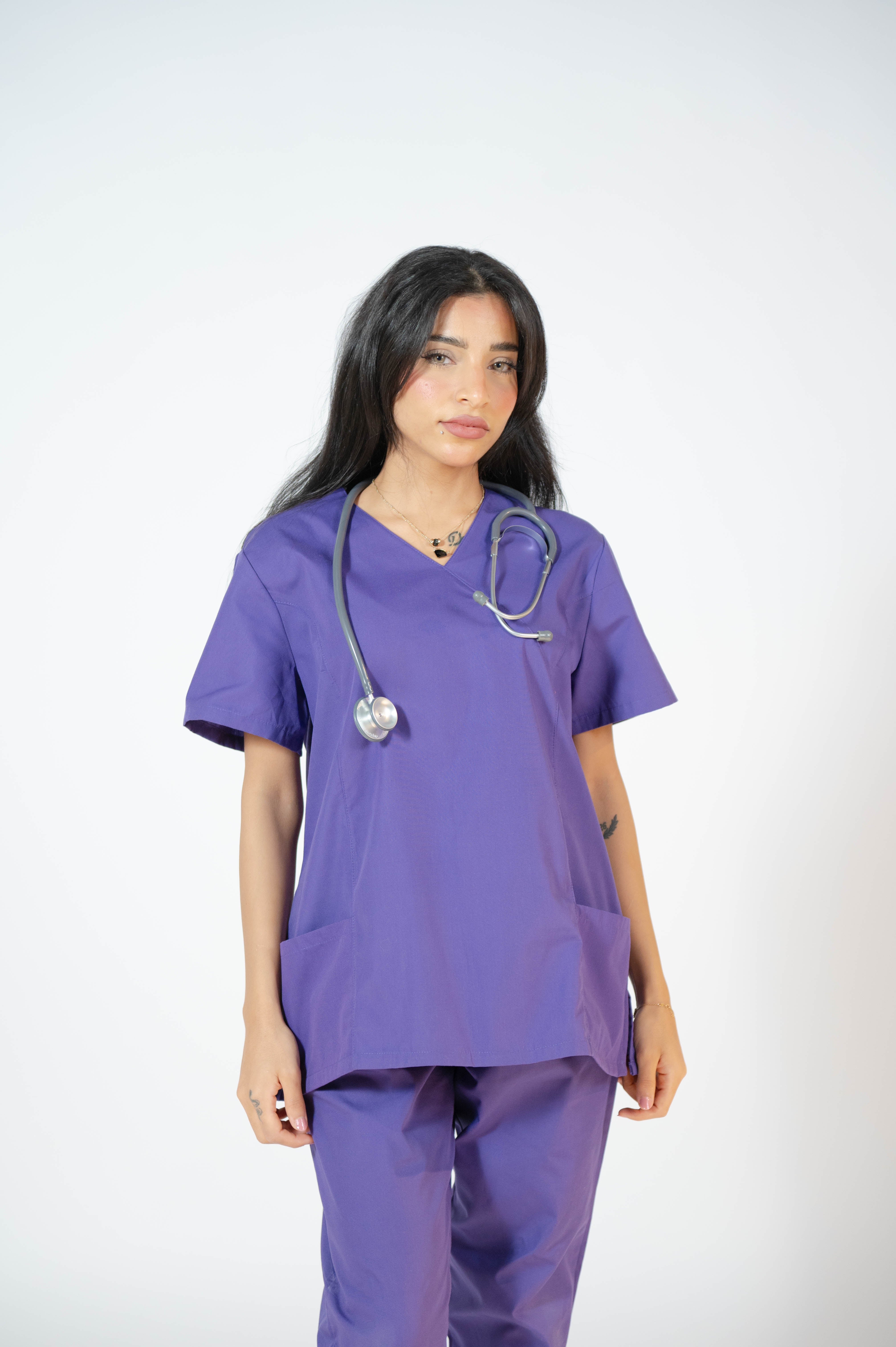 Signature Fit Cotton Scrub Back